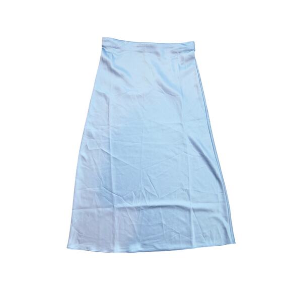 NWT J. Crew Gwyneth Slip Skirt In Placid Sky Blue Size XS - Picture 4 of 7